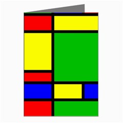 Mondrian Greeting Card (8 Pack)