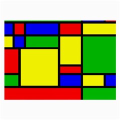 Mondrian Glasses Cloth (large, Two Sided) by Siebenhuehner