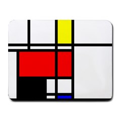 Mondrian Small Mouse Pad (rectangle) by Siebenhuehner