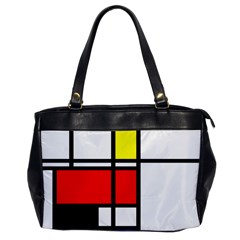 Mondrian Oversize Office Handbag (one Side) by Siebenhuehner