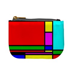 Mondrian Coin Change Purse by Siebenhuehner