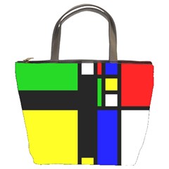 Abstrakt Bucket Handbag by Siebenhuehner