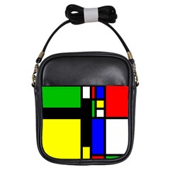 Abstrakt Girl s Sling Bag by Siebenhuehner