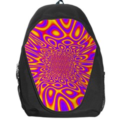 Psycedelic Warp Backpack Bag by SaraThePixelPixie