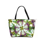 Neo Noveau Style Background Pattern Large Shoulder Bag Front