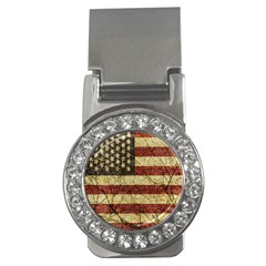 Vinatge American Roots Money Clip (cz) by dflcprints