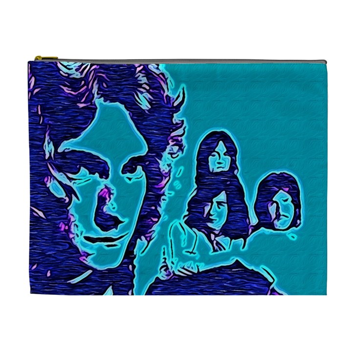 Led Zeppelin Digital Painting Cosmetic Bag (XL)