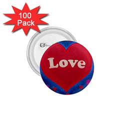 Love theme concept  illustration motif  1.75  Button (100 pack)