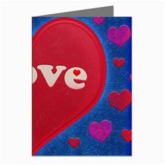 Love theme concept  illustration motif  Greeting Card (8 Pack)