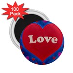 Love theme concept  illustration motif  2.25  Button Magnet (100 pack) Front