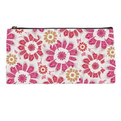 Feminine Flowers Pattern Pencil Case by dflcprints