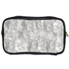 Abstract In Silver Travel Toiletry Bag (one Side) by StuffOrSomething