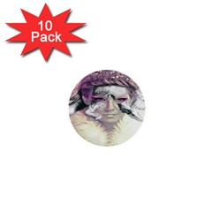 Tentacles Of Pain 1  Mini Button (10 Pack) by FunWithFibro