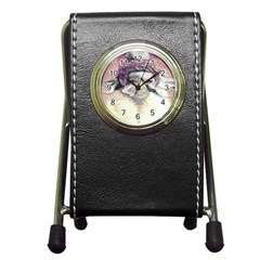 Tentacles Of Pain Stationery Holder Clock by FunWithFibro