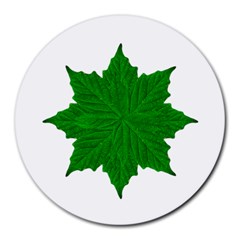 Decorative Ornament Isolated Plants 8  Mouse Pad (round) by dflcprints