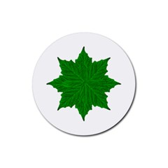 Decorative Ornament Isolated Plants Drink Coasters 4 Pack (round) by dflcprints