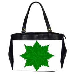 Decorative Ornament Isolated Plants Oversize Office Handbag (two Sides) by dflcprints