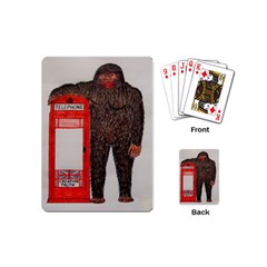 Big Foot & Phonebox  Playing Cards (mini)