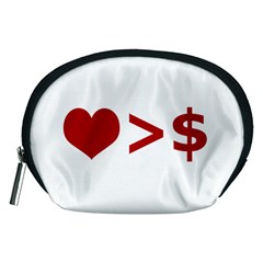 Love Is More Than Money Accessory Pouch (Medium)