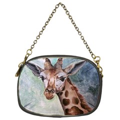 Giraffe Chain Purse (two Sided)  by ArtByThree