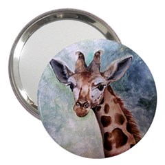 Giraffe 3  Handbag Mirror