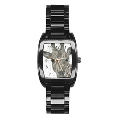 Giraffe Stainless Steel Barrel Watch