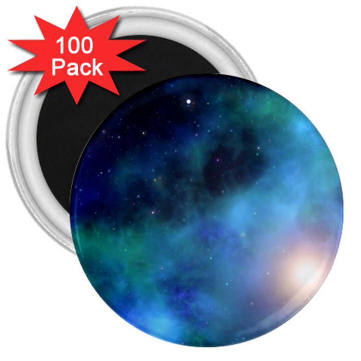 Amazing Universe 3  Button Magnet (100 pack)