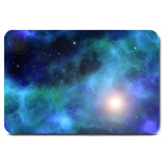 Amazing Universe Large Door Mat by StuffOrSomething