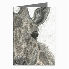 Giraffe Greeting Card (8 Pack) by sdunleveyartwork