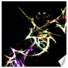 Futuristic Abstract Dance Shapes Artwork Canvas 20  X 20  (unframed) by dflcprints