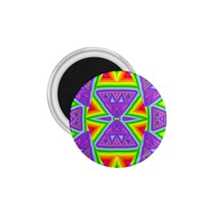 Trippy Rainbow Triangles 1 75  Button Magnet by SaraThePixelPixie