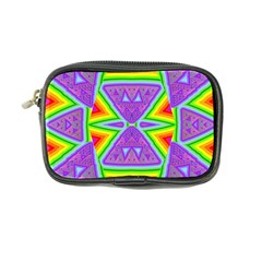 Trippy Rainbow Triangles Coin Purse by SaraThePixelPixie