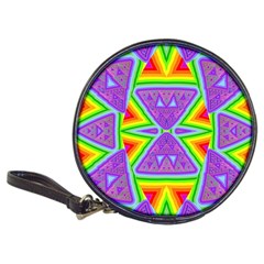 Trippy Rainbow Triangles Cd Wallet by SaraThePixelPixie