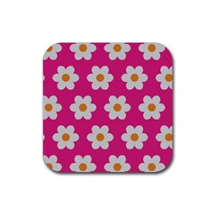 Daisies Drink Coaster (square) by SkylineDesigns