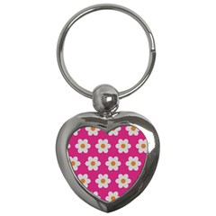 Daisies Key Chain (heart)