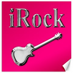 Irock Canvas 16  X 16  (unframed) by SaraThePixelPixie