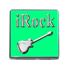 Irock Memory Card Reader With Storage (square) by SaraThePixelPixie