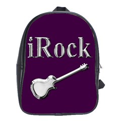 Irock School Bag (xl) by SaraThePixelPixie