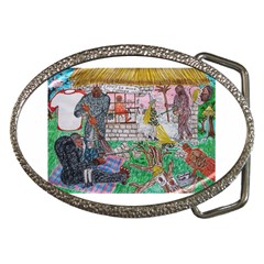 You ll Be Mine, Song  Belt Buckle (oval) by creationtruth