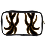 Dancing Fire Travel Toiletry Bag (Two Sides) Front