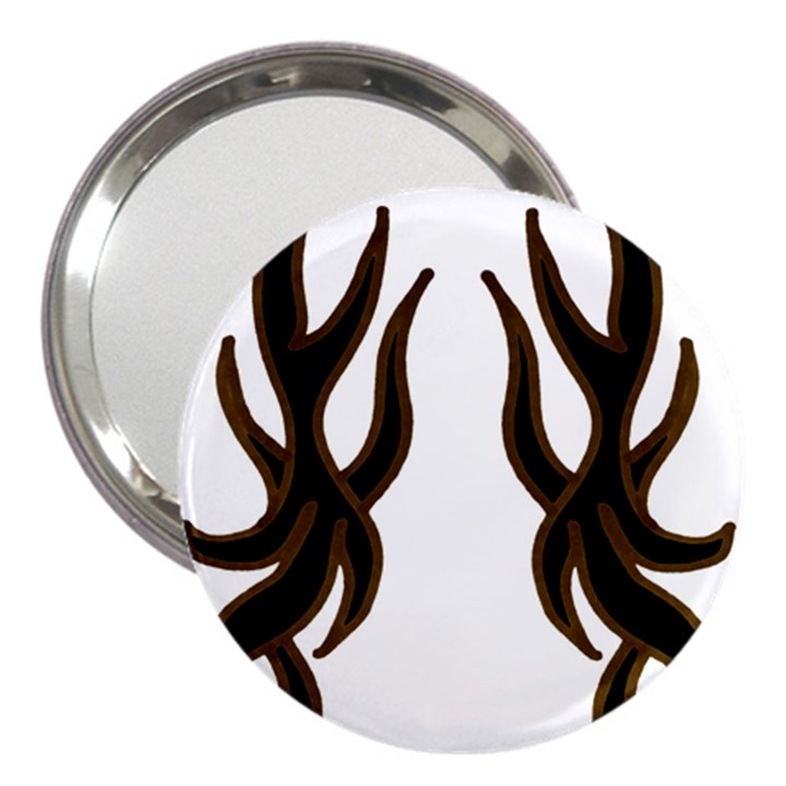 Dancing Fire 3  Handbag Mirror