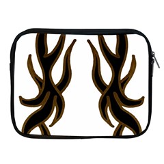 Dancing Fire Apple Ipad Zippered Sleeve by coolcow