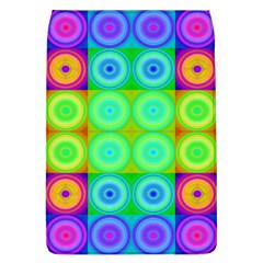 Rainbow Circles Removable Flap Cover (large) by SaraThePixelPixie