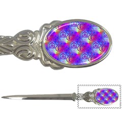 Rainbow Led Zeppelin Symbols Letter Opener by SaraThePixelPixie