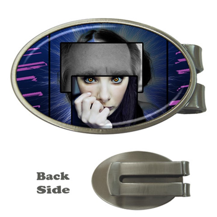 Fibro Brain Money Clip (Oval)