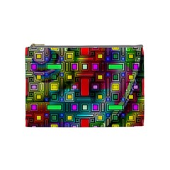 Abstract Modern Cosmetic Bag (medium) by StuffOrSomething