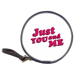 Just You And Me Typographic Statement Design Cd Wallet by dflcprints