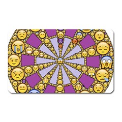 Circle Of Emotions Magnet (rectangular) by FunWithFibro