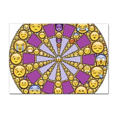 Circle Of Emotions A4 Sticker 100 Pack