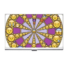 Circle Of Emotions Business Card Holder by FunWithFibro